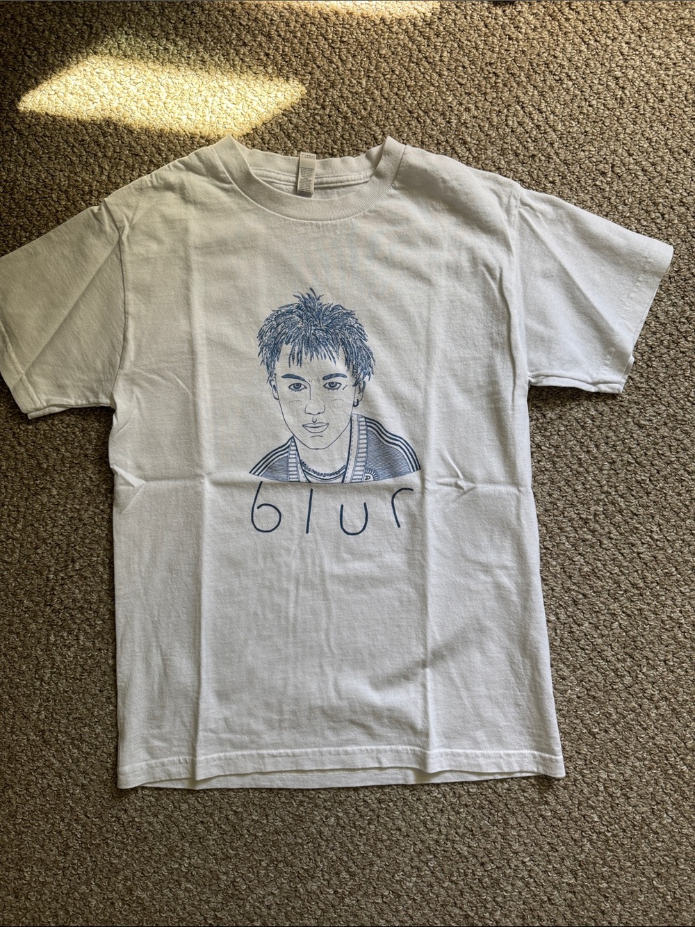 Blur T-shirt - Damon Albarn Graphic Tee - S
